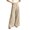 Beige, variant on Women's High Waisted Straight Wide Leg Dress Pants, Business Casual Trousers for Office or Daily Wear, Flattering and Comfortable Fit Beige M