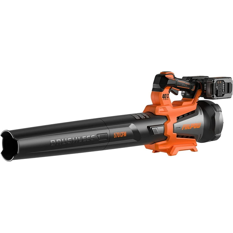 FIILPOW B8 Pro+ Cordless 40V 570CFM Leaf Blower with 2x 4.0Ah Batterie