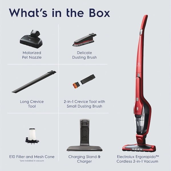 Electrolux Ergorapido 2in1 スティッククリーナー Amazon.com - Electrolux Ergorapido Pet Cordless 2-in-1 Vacuum