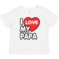 thumbnail image 3 of Inktastic I Love My Papa Boys or Girls Baby T-Shirt, 3 of 5