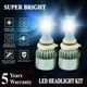 thumbnail image 1 of 1 par 9005 H10 HB3 COB Kit de faros LED Bombillas 1800W 270000LM 6000K Bombilla de luz antiniebla Sincero Electrónica, 1 of 5