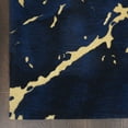thumbnail image 4 of Nourison Symmetry Abstract Navy 5'3" x 7'9" Area Rug, (5x8), 4 of 8