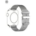 thumbnail image 2 of Luxtrada For Apple Watch Band 42MM/44MM, Stainless Steel Mesh Milanese Loop Wristband iWatch Band for Apple Watch SE Apple Watch Series 8/ 7 / 6 / 5 / 4 / 3 / 2 / 1 Nike+ Edition Sport (Black), 2 of 7