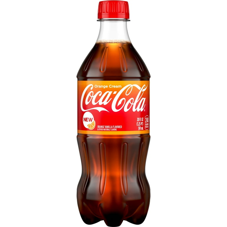 Coca-Cola, Orange Cream Soda, 20 oz., Refreshing Soft Drink