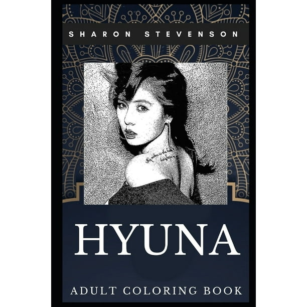 Download Hyuna Books: Hyuna Adult Coloring Book : Millennial South ...