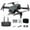 Black, variant on Jacenvly Folding Drone With Dual 1080p Hd Camera Aerial Rc Quadcopter Altitude Hold Headless Mode Start Speed Adjustment Remote Control UAV Toys Gifts For Boys Girls Birthday Gifts for Women