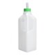 thumbnail image 2 of Botella para Terneros 850 ml de Plástico Blanco para Alimentación de Granja Bling Bling, 2 of 12