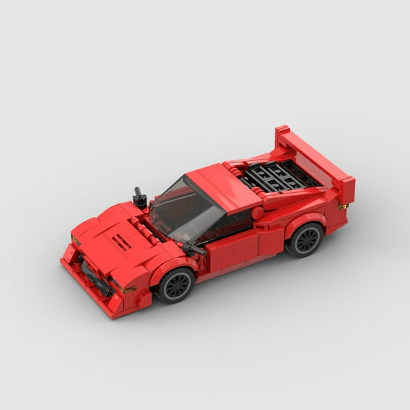 Children's building block racing and sports car puzzle toys