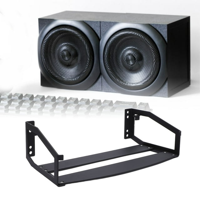 Soporte De Pared Para Altavoz Five, Soporte De Acero Inoxidable Con Kits De Instalación, Soporte Universal Para Altavoz, Soporta Hasta 35 Libras, Ahorro De Espacio