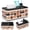 Side Opening, variant on FUYGRCJ Cat Themed Tissue Box Cover, Rectangle Stylish Tissue Box Holder, with Curved Edge for Bedside Table Coffee Table Countertop, 7.68 x 4.92 x 4.33 inch