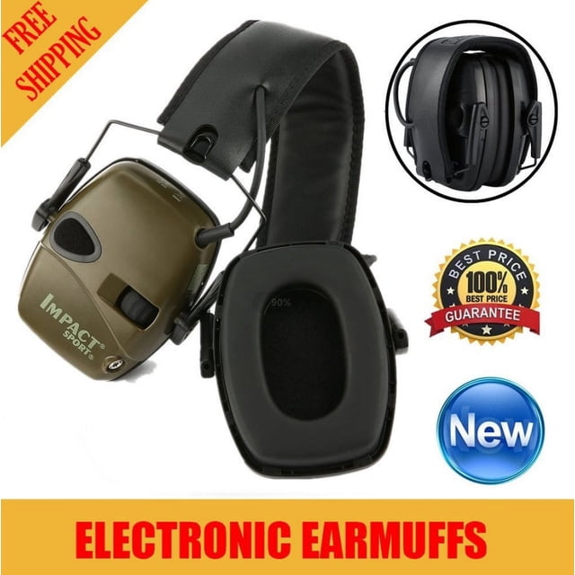 Howard Leight R Cache-Oreilles Électronique Impact Tireur de Sport Casque Extérieur