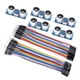 thumbnail image 5 of Módulo de medición de distancia ultrasónica de 5 piezas para Raspberry Pi, cable de puente macho a hembra, 5 of 14
