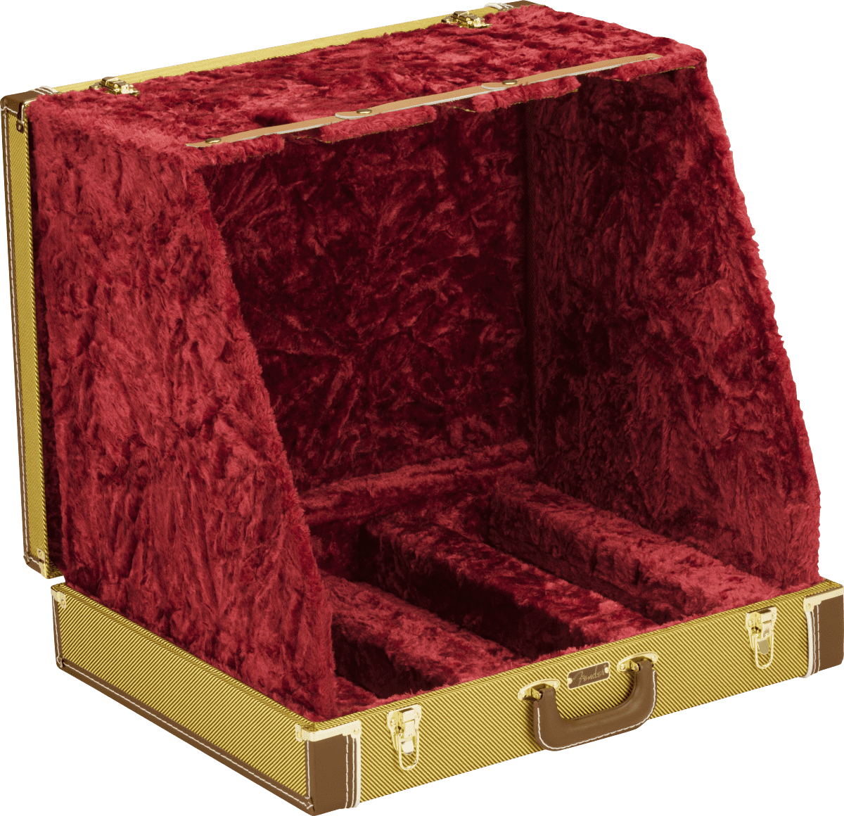 Fender Classic Series 3-Guitar Case Stand, Tweed