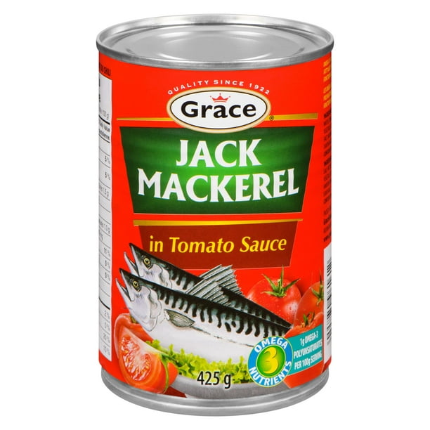 Jack Grace Maquereau Sauce De Tomate Jack&nbsp;Grace&nbsp;Maquereau&nbsp;Sauce&nbsp;De&nbsp;Tomate 425 g