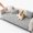 Light Gray, variant on 35x70 Inch  Non-Slip  Couch Cover Pad for Dogs & Cats, Faux  Sofa Cushion Protector, Machine Washable Couch Seat Cover, Light Gray
