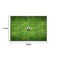 thumbnail image 3 of Alfombra para el área del campo de fútbol - alfombra verde interior/exterior de 100x200cm para salón, dormitorio, cocina y entrada, 3 of 5