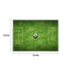 thumbnail image 3 of Alfombra para el área del campo de fútbol - Esterilla verde de poliéster interior/exterior de 100x200cm para salón, dormitorio, cocina y puerta de entrada, 3 of 5