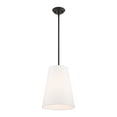 thumbnail image 5 of 40567-04 Livex Lighting Prato - 1 Light Pendant in Modern Style - 11 Inches wide by 19.25 Inches high-Black Finish    -Traditional Installation, 5 of 8