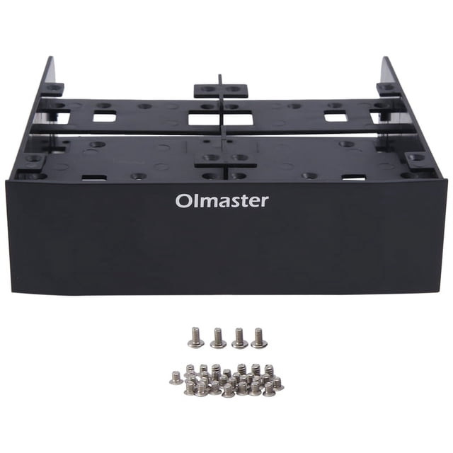 Support de Conversion de Disque Dur Multifonctionnel Standard 5.25 Pouces avec Vis de Montage HDD 2.5 Pouces / 3.5 Pouces