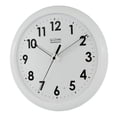 thumbnail image 4 of La Crosse Illuminated 403-310 10 Inch White Quartz Analog clock, 4 of 7