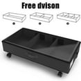 thumbnail image 5 of Underbed Storage Box with Wheels - Large Capacity 78x42x16cm, Thickened Oxford Cloth Organizer, Flexible Rolling Design, Gray, 1-Pack, 5 of 8