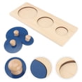 thumbnail image 4 of Shisuyan Brain Development Wooden Puzzles Toy Assorted Color 1 Set 8.3x6.7x0.8in, 4 of 8