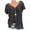 #3-Black, variant on Otvok Womens Tops Plus Size Short Sleeve Shirts