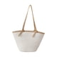 thumbnail image 5 of Bolso de hombro para mujer, bolso de playa para mujer, bolso de viaje, bolso de compras de gran capacidad Blanco, 5 of 9