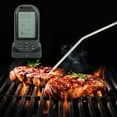 thumbnail image 1 of Termómetro para barbacoa Parrilla duradera Termómetro para carne Pantalla digital Barbacoa Sonda doble Cocina Termómetro para alimentos(Negro), 1 of 5