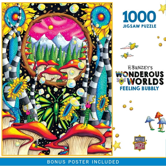MasterPieces Wonderous Worlds - Feeling Bubbly 1000 Piece Jigsaw Puzzle