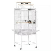 King Cages 8002422 Playpen Bird Cage. (White.)