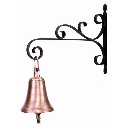 5 1/2-Inch Diameter Bell in Antique Brass Finish