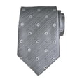 thumbnail image 1 of Traje de fiesta hecho a mano con decoración de corbata para hombre, para baile de graduación, fiesta, boda, trabajo de negocios Gris, 1 of 8