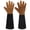 Brown, Black, variant on HANDLANDY Rose Gloves for Men & Women, Long Leather Gardening Gloves Thorn Proof, Best Garden Gifts & Tools for Gardener