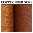 thumbnail image 3 of Carolina Ultimate Mens Copper Anti-Odor Non-Binding Crew Boot Socks 2 Pair Pack, 3 of 6