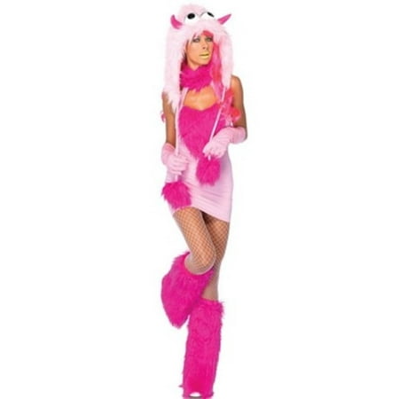 Leg Avenue Pink Puff Monster Costume 85152LEG Pink
