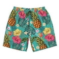 thumbnail image 5 of Goofa Pineapple Printed Mens Swim Trunks Summer Quick Dry Short Beach Swimwear Bathing Suits-Large, 5 of 9