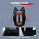 thumbnail image 5 of Casco de seguridad Casco de motocicleta con orejas de gato, casco integral, cómodo y transpirable, para hombres y mujeres, para todas las estaciones, 5 of 6