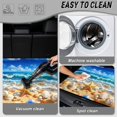 thumbnail image 5 of Qpednta Universal Starfish Shell Trunk Cargo Liner 29"x39" All Weather, Stylish Anti-Slip Car Trunk Mat All Season Vehicle Interior Accessory Fits Most Sedan SUV, 5 of 7