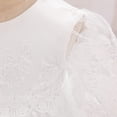 thumbnail image 3 of TAmten Baby Girl Dress Newborn Floral Embroidered Lace Formal Wedding Dresses Gown Outfit(White,12-18 Months), 3 of 4