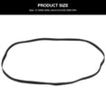 thumbnail image 2 of OUNONA Turntable Belt Set Black Rubber Drive Belt 1Pack, 2 of 7