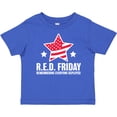 thumbnail image 3 of Inktastic Red Friday Remembering Everyone Deployed with Red American Flag Boys or Girls Baby T-Shirt, 3 of 5