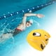 thumbnail image 2 of Gorro de natación de silicona con puntos de lunares amarillos, 1 pieza, 2 of 5