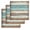 Brown Light Blue, variant on Farmhouse Blue Teal Brown Kitchen Dish Towels for Drying Dishes Set of 3, Ombre Wooden Vintage Waffle Weave Microfiber Hand Tea Bathroom Towels Quick Dry & Absorbent Towel 12x12