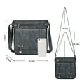 thumbnail image 2 of KL928 Crossbody Bags for Women Soft FAUX Leather Wallet Purses Adjustable Strap Medium Shoulder Handbags, 2 of 7