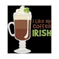 thumbnail image 3 of CafePress - I Like My Coffee Irish Pajamas - Women's Short Sleeve Print T-Shirt and Pants Dark Cotton Pajama Set, 3 of 7