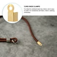 thumbnail image 3 of LEEYNEER 500Pcs Golden Ribbon Crimps Cord Ends for Jewelry Making, 3 of 10