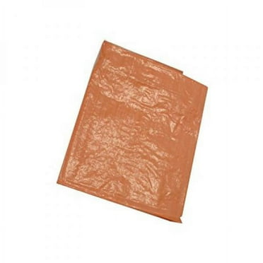 Harpster Tarps 12' x 20' High Visibility Orange 3.3 oz. Poly Tarp 8 Mil