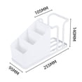 thumbnail image 4 of Desktop Disposable Cup Holder Organizer Coffee Cup Sugar Bag Tea Bag Storage Box, 4 of 5