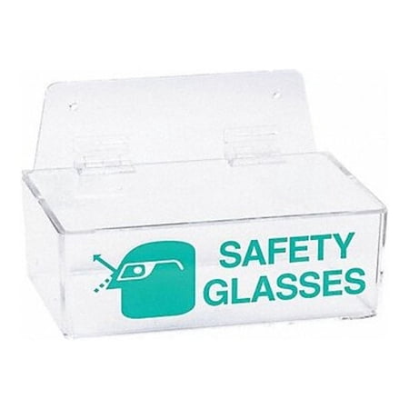 Brady Prot Eyewear Disp W/ Lid,Tray,Clr,Acryl 2011L